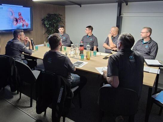 Kundendienstsitzung – Austausch und Ausblick