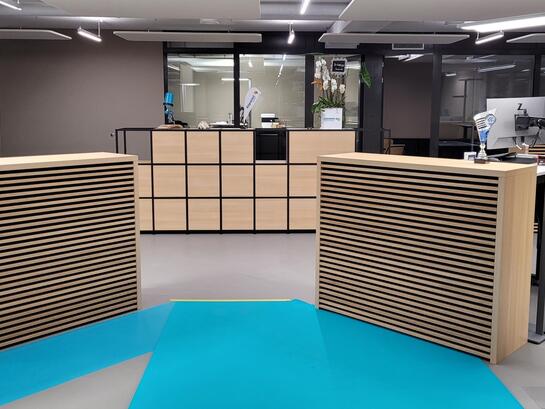 Einzug ins neue Büro